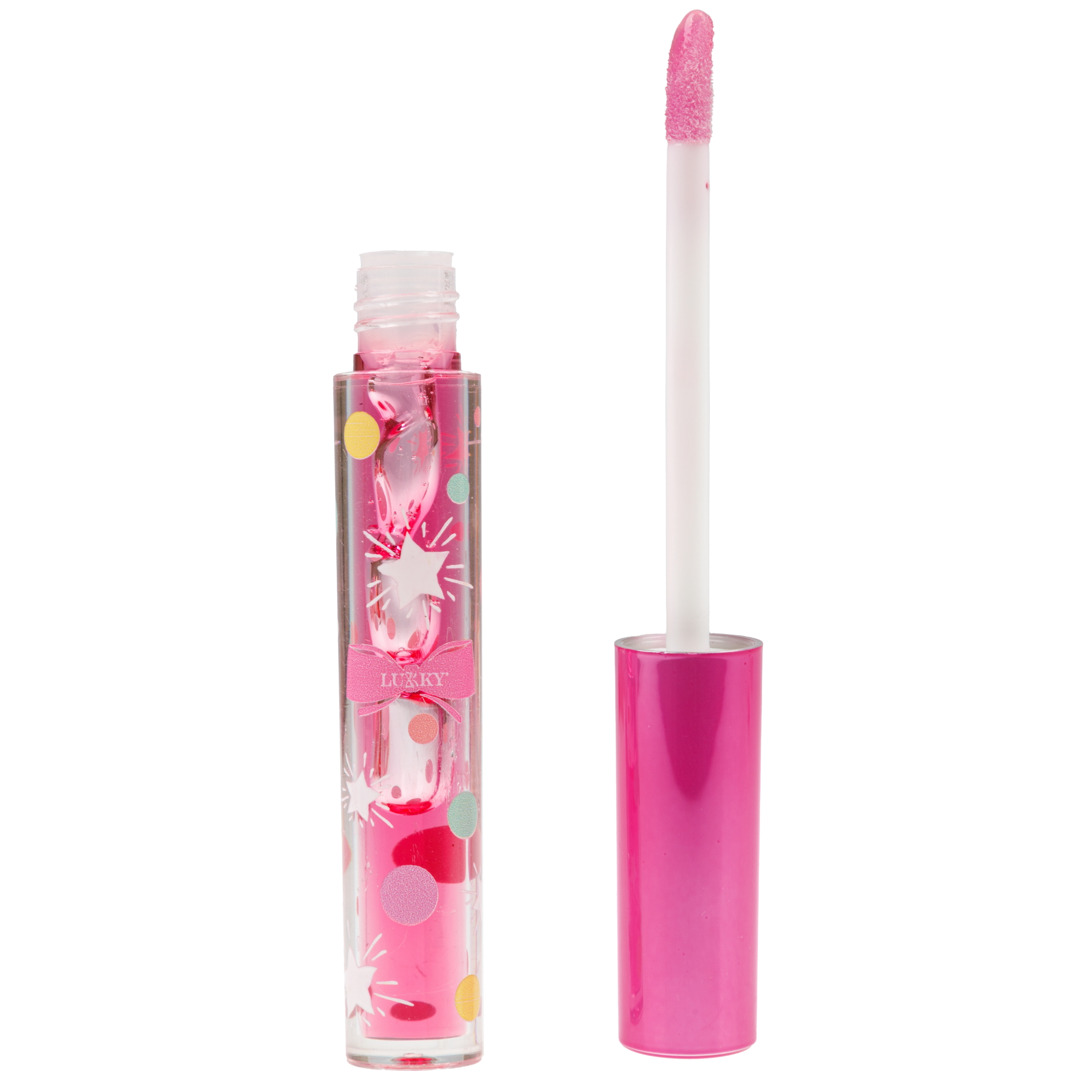 Блеск для губ LUKKY Dessert Fruits арбузный и колечко - фото 4