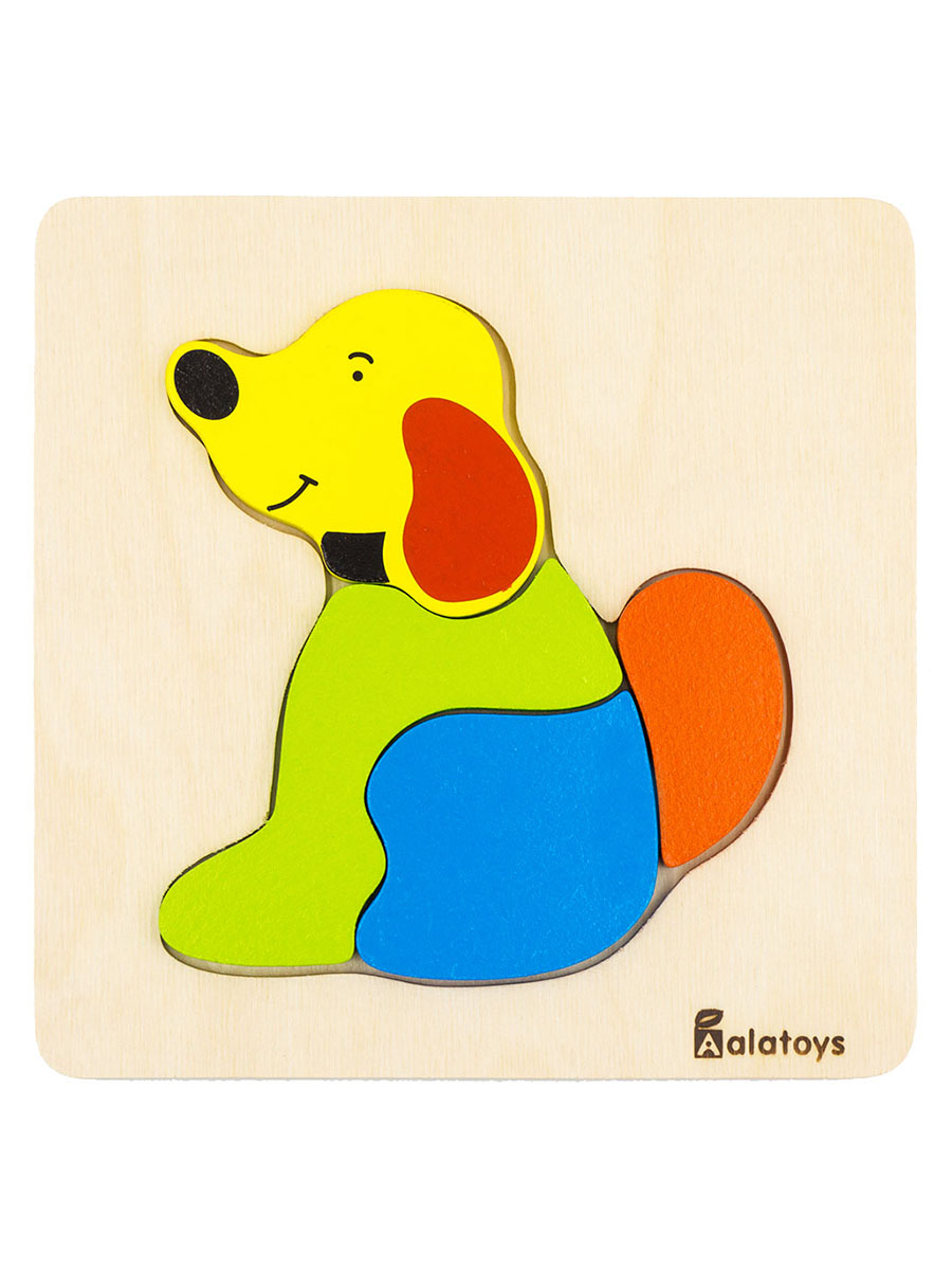 Пазл Alatoys развивающая деревянная игрушка деревянный - фото 8