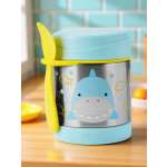 Термос Skip Hop со столовым прибором Акула Симон