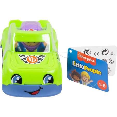 Игрушка Fisher Price Гоночный автомобиль с фигуркой GTT71