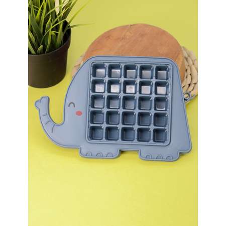 Лоток для льда iLikeGift Elephant blue