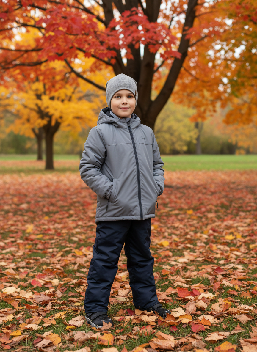 Брюки Arctic kids 10-001 синий - фото 9