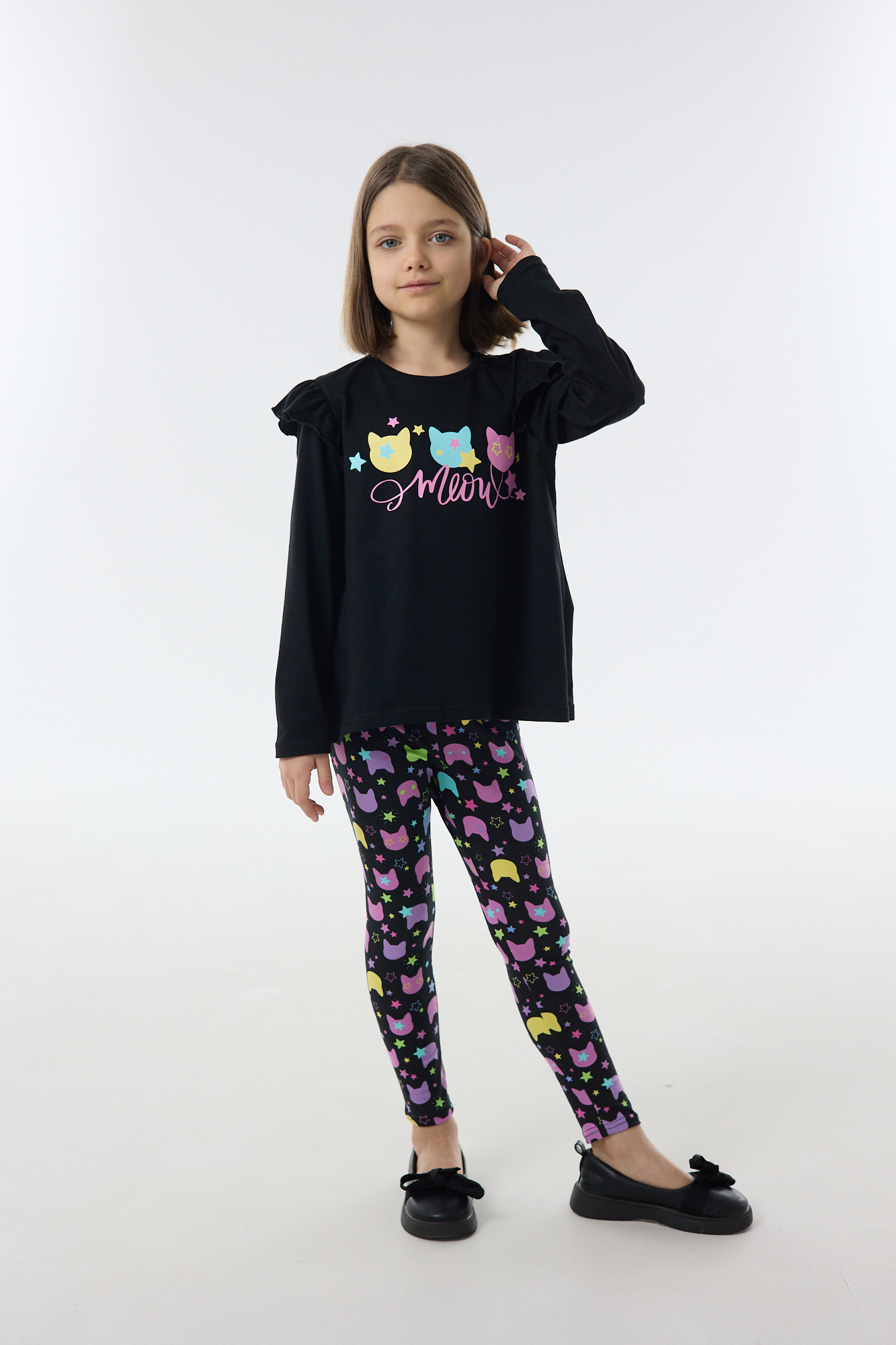 Костюм YAXX 021--Костюм киска/черный (К+Л) - фото 8