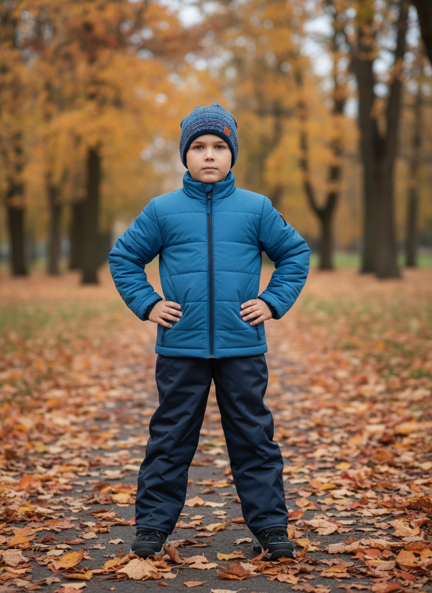 Брюки Arctic kids 10-003/1 синий - фото 14