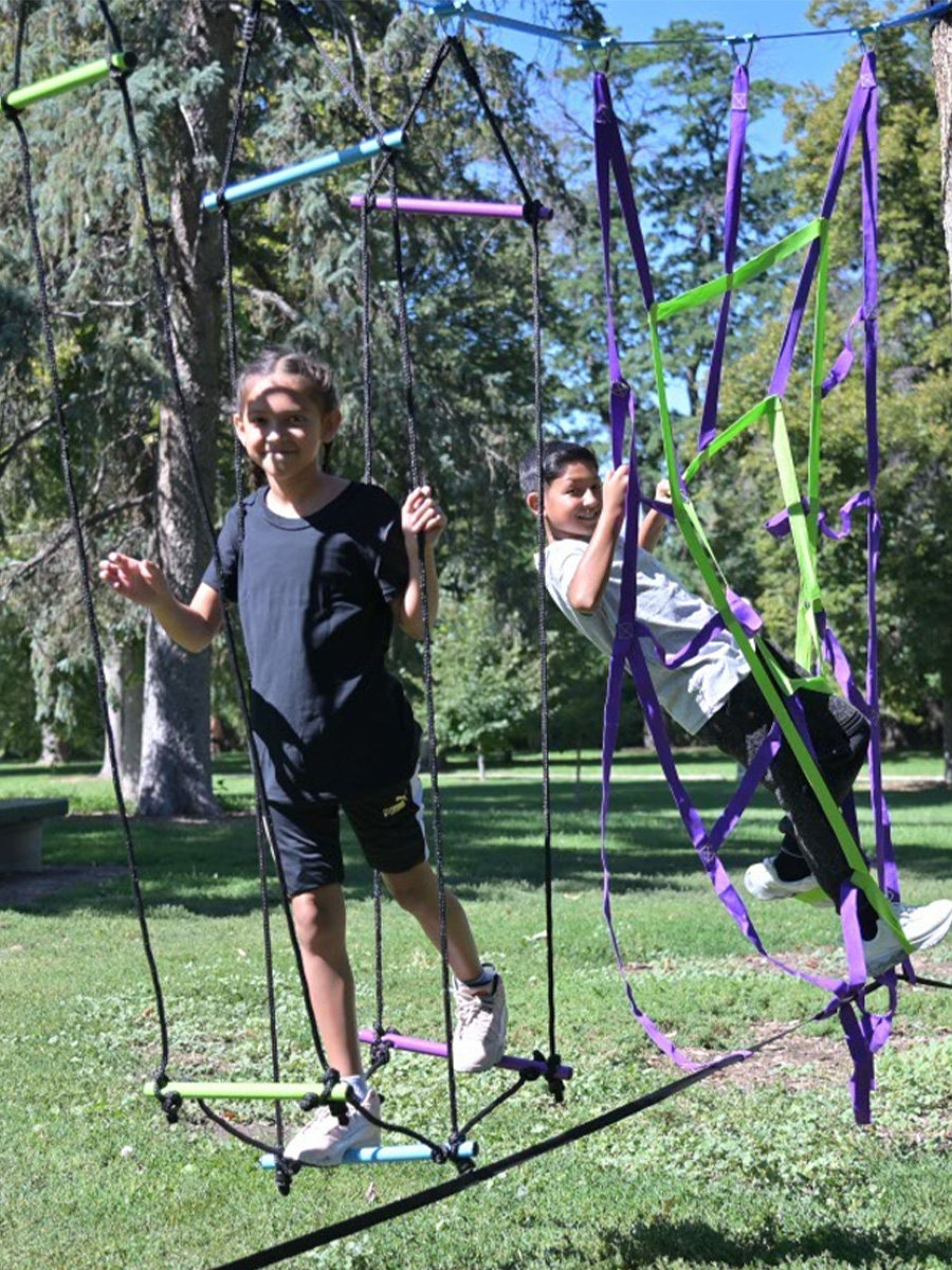 Активная игра Hape Ниндзя Полоса препятствий 17м - фото 3