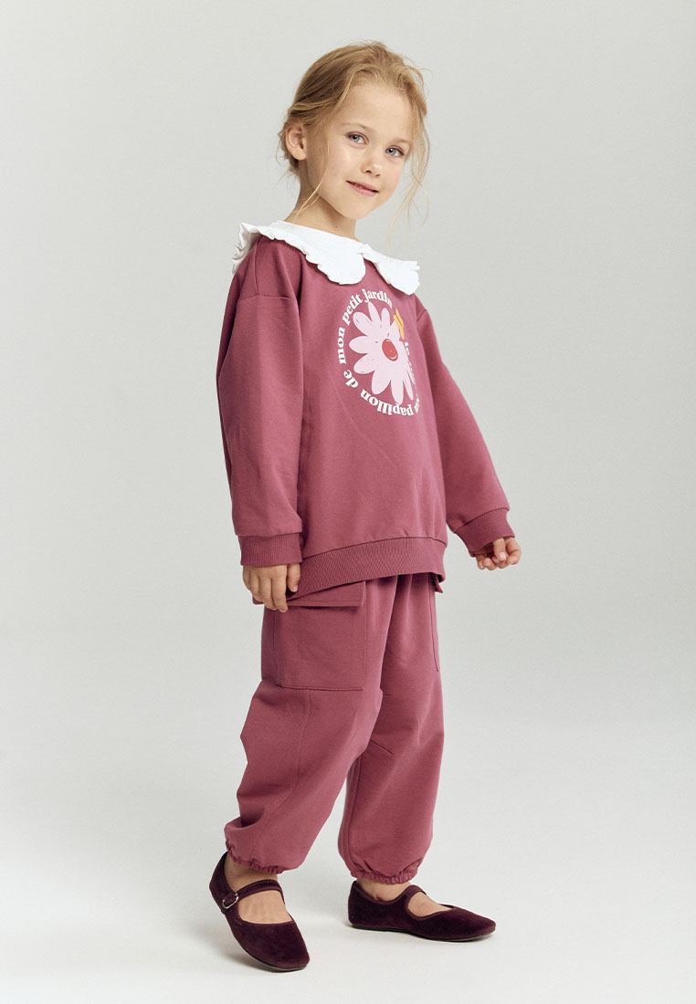 Брюки artie W25M10BR-1433D/бордовый - фото 3