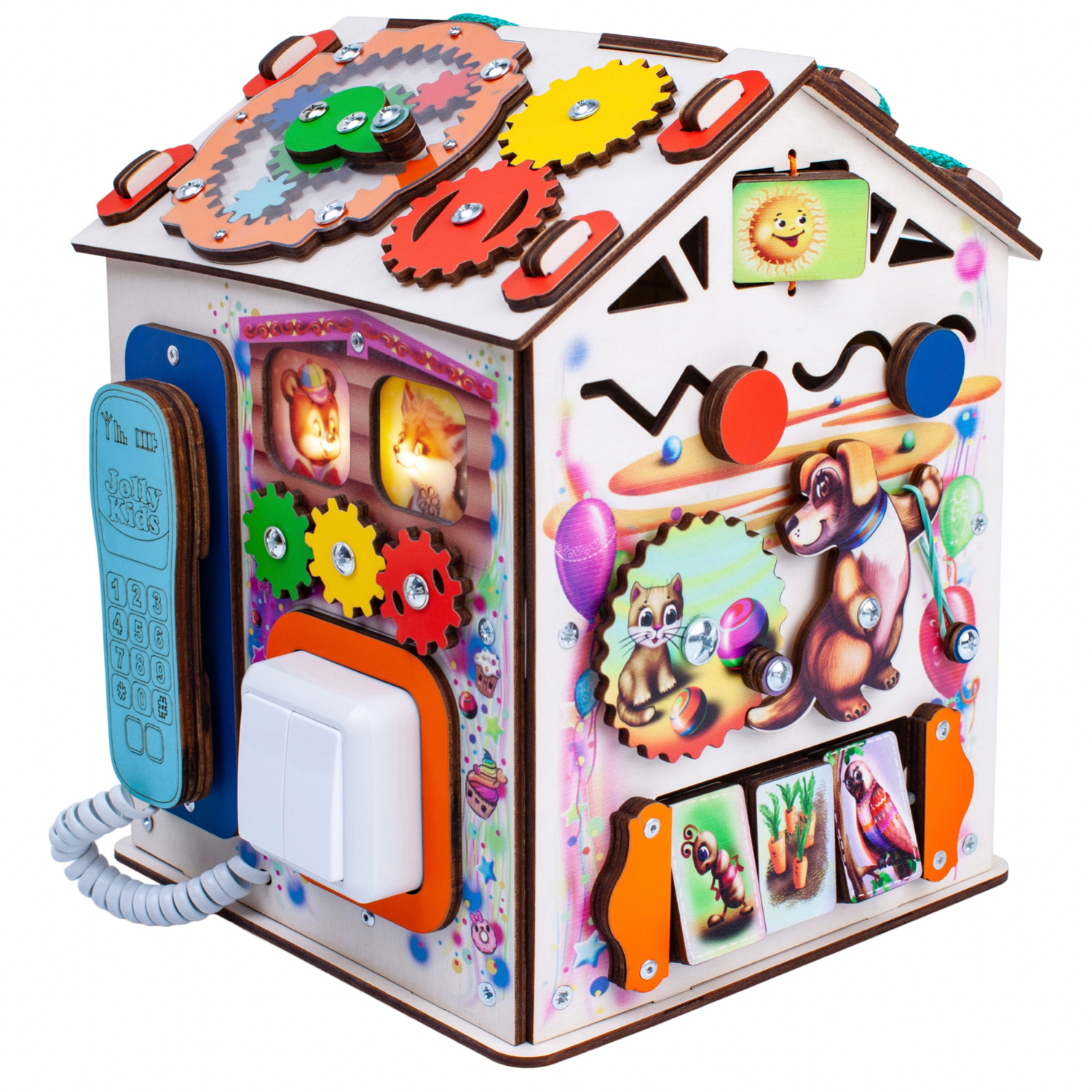 Игрушка Jolly Kids бизиборд - фото 1