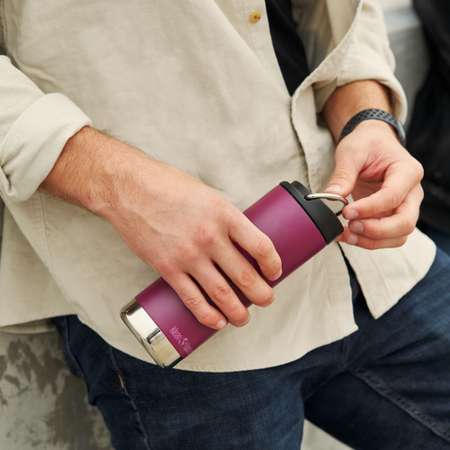 Термокружка Klean Kanteen TKWide Cafe Cap 16oz Purple Potion 473 мл