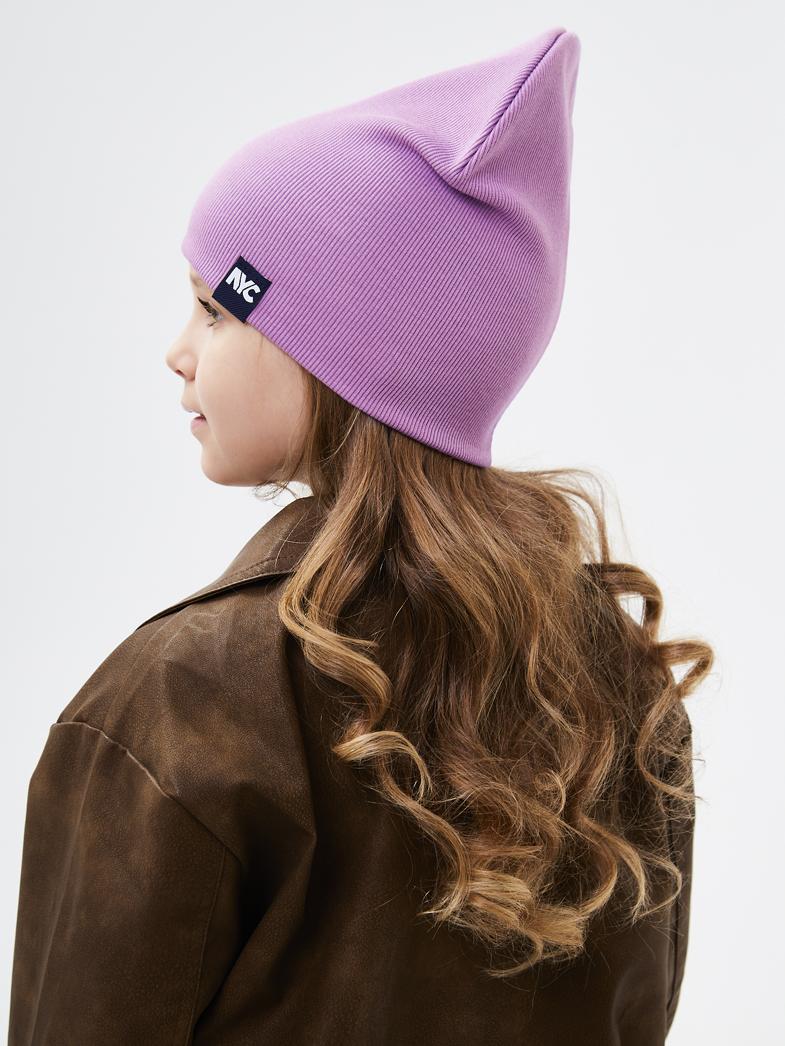 Шапка NYCkids NYC-H-069-KashG-purp - фото 9