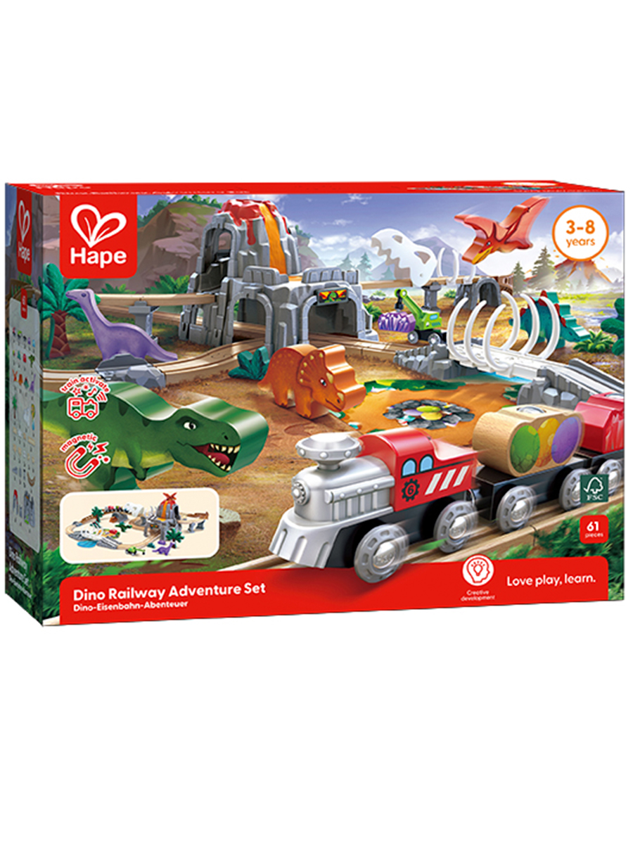 Набор железнодорожный Hape 86 см E3795_HP - фото 17