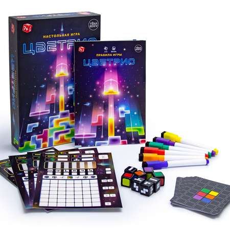 Игра настольная ND PLAY Цветрис 292928