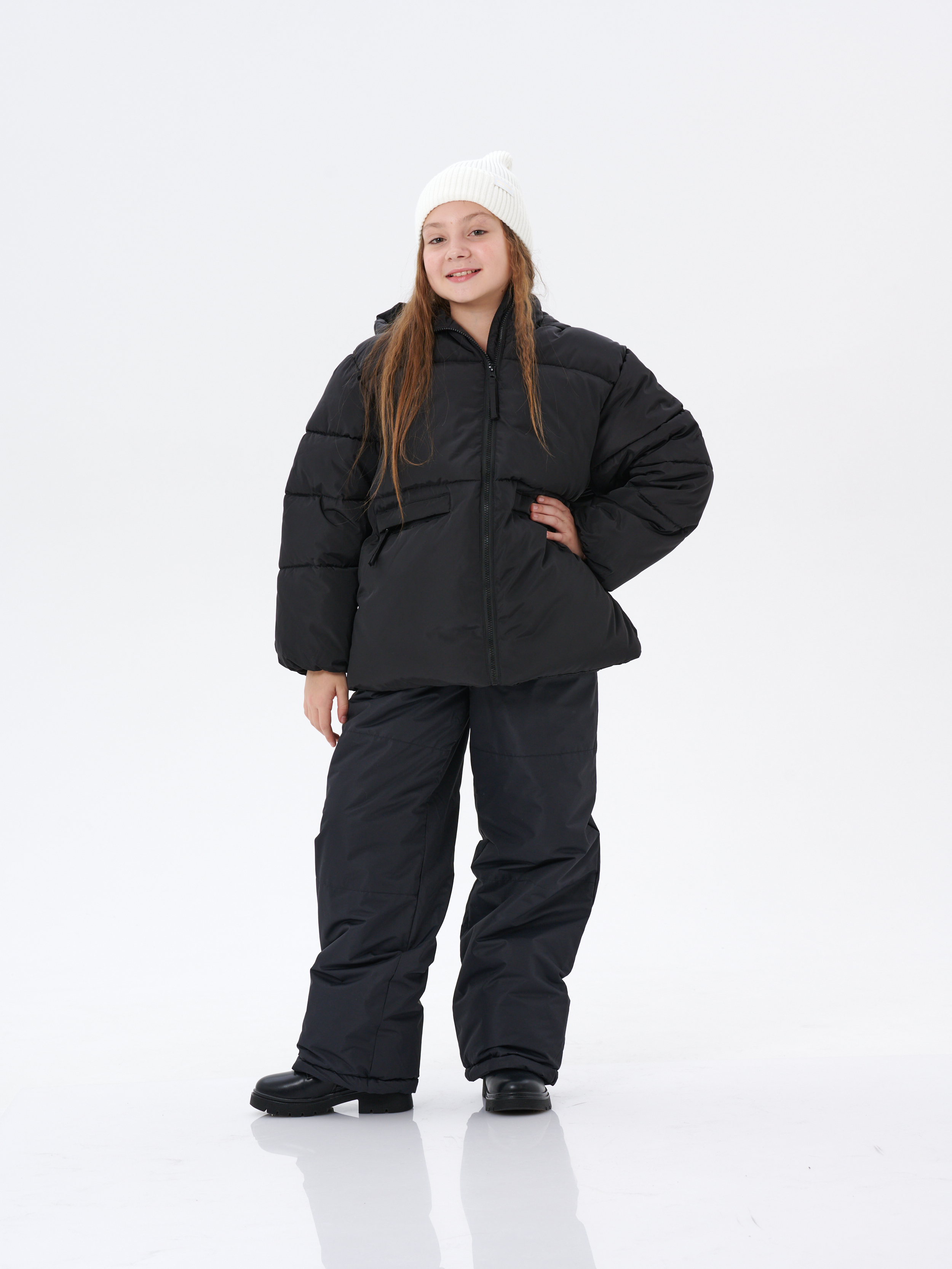 Куртка КрутышОк Т-066 черный - фото 10