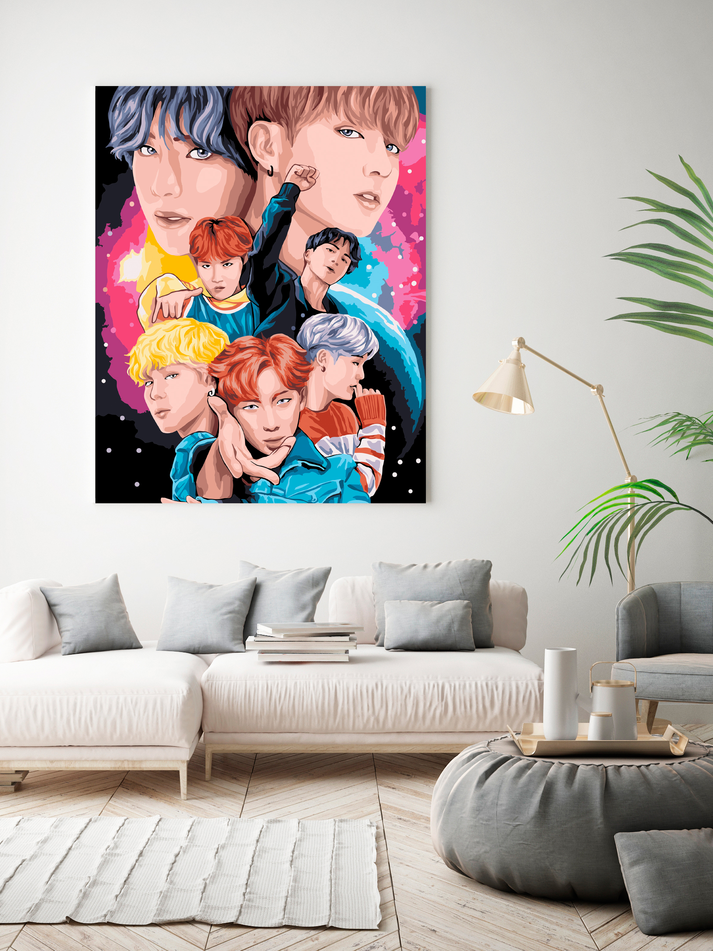 Картина по номерам Art sensation Stray Kids в ассортименте - фото 3