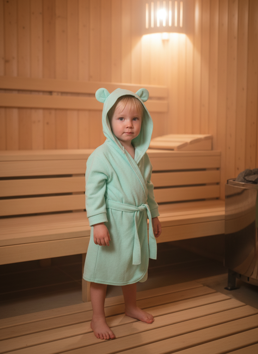 Халат Утенок 908/1 ментол - фото 2