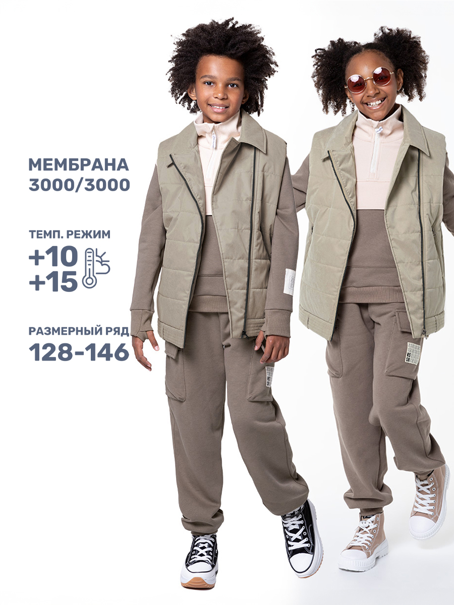 Жилет NIKASTYLE 9м7824 песок - фото 2