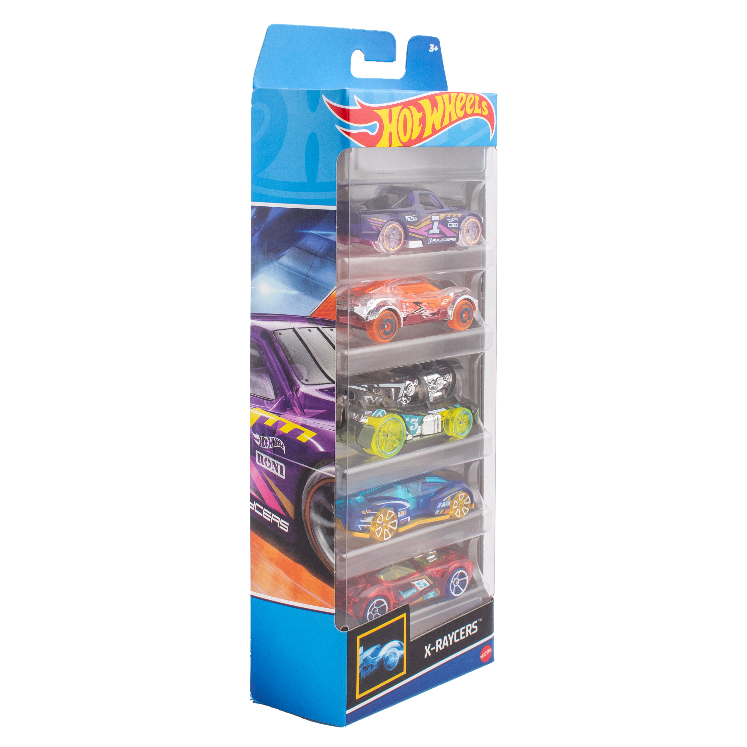 Автомобиль Hot Wheels Набо X-Raycers 5 машинок 1806(HTV41) - фото 2