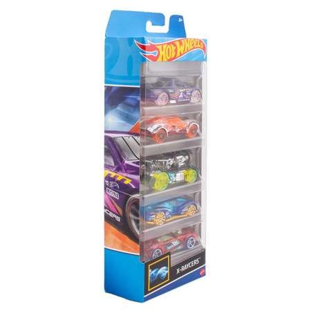 Автомобиль Hot Wheels Набо X-Raycers 5 машинок