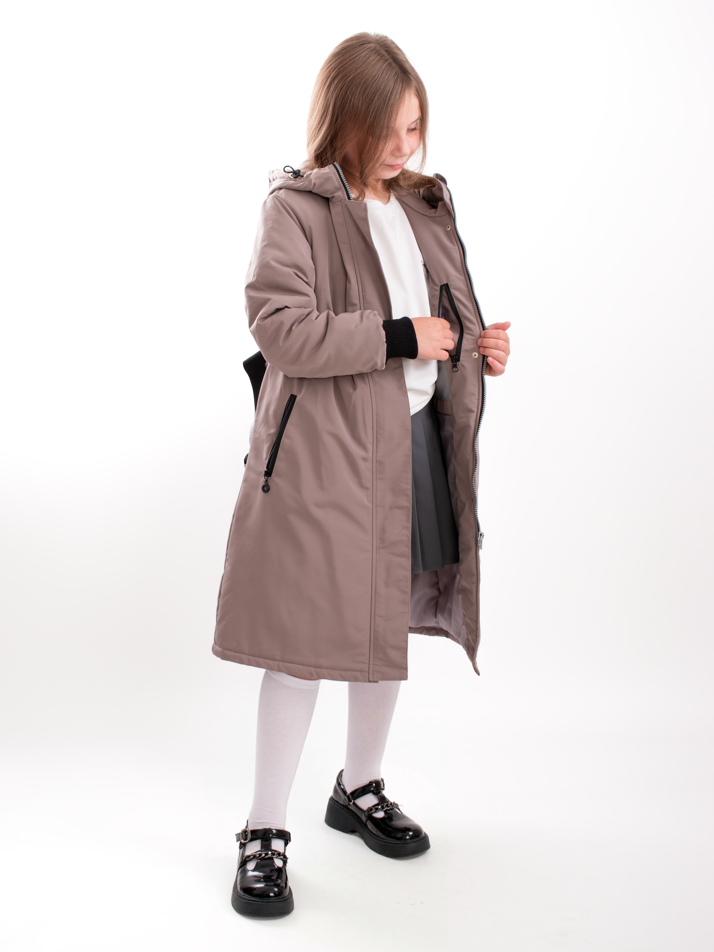 Пальто AllisZhuk 00_473/капучино - фото 6