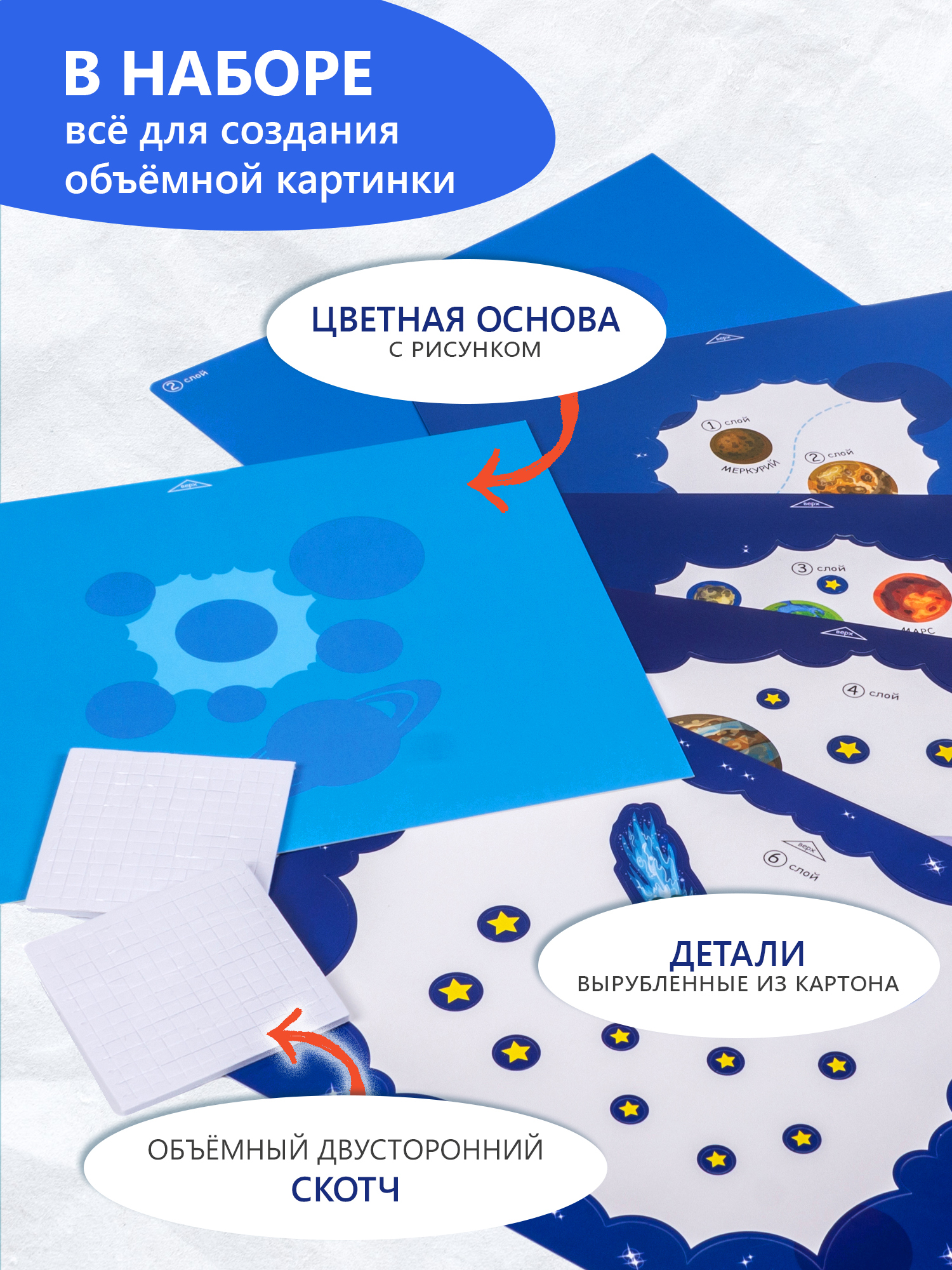 Аппликация Дрофа-Медиа Солнечная система - фото 3