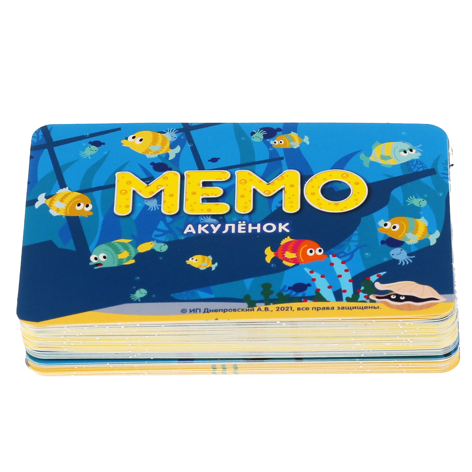 Настольная игра Умные игры Мемо Акуленок - фото 3