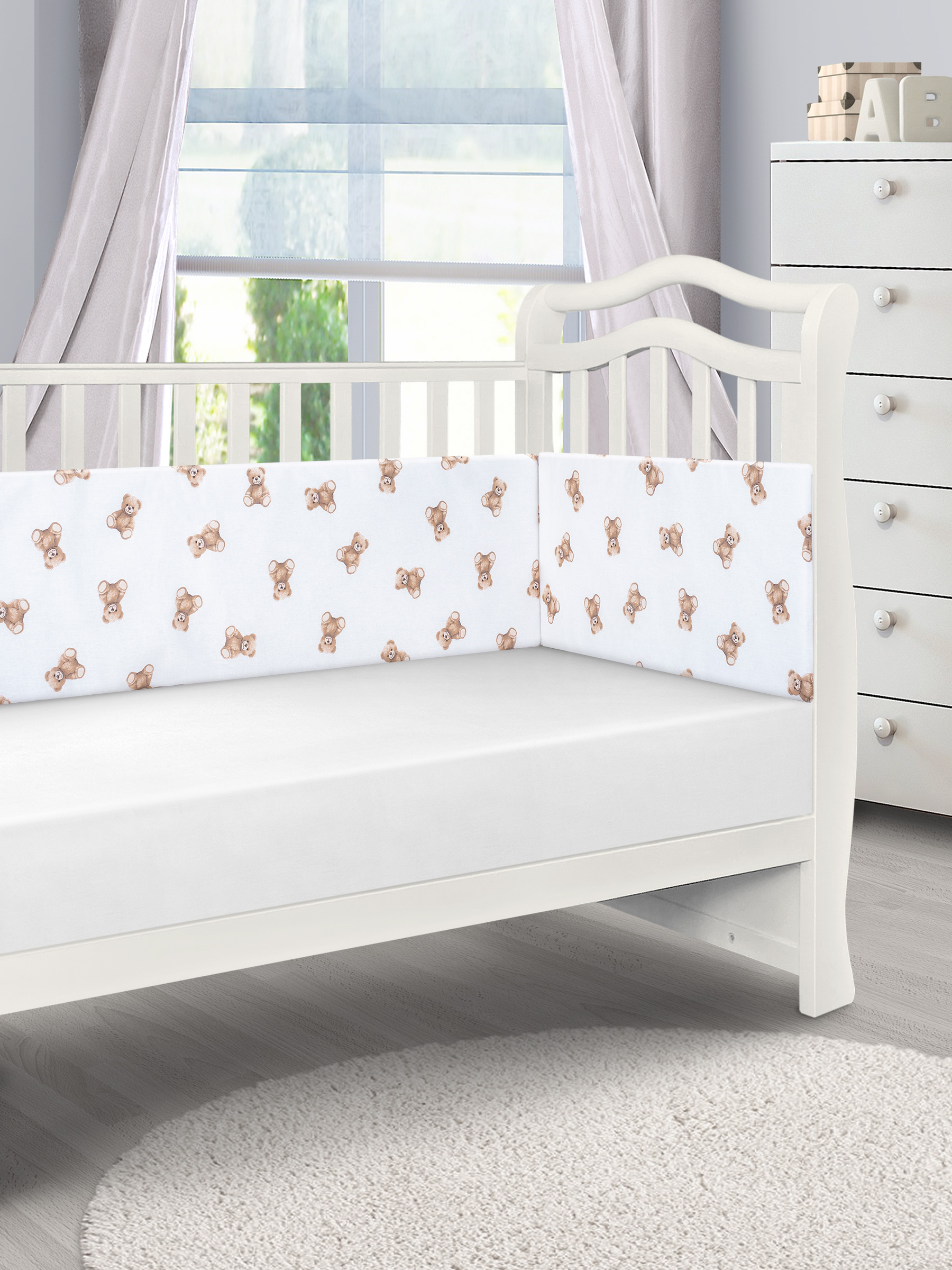 Бортик FunEcotex Мишутки 4 дет. - фото 1