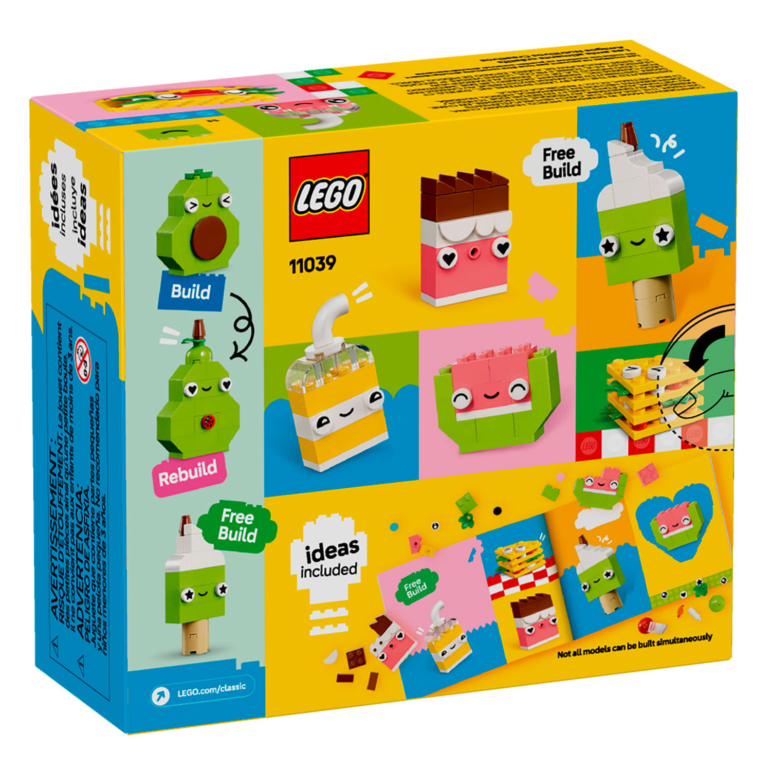 Конструктор LEGO Classic Создаем Еду Друзей 150 дет. - фото 13
