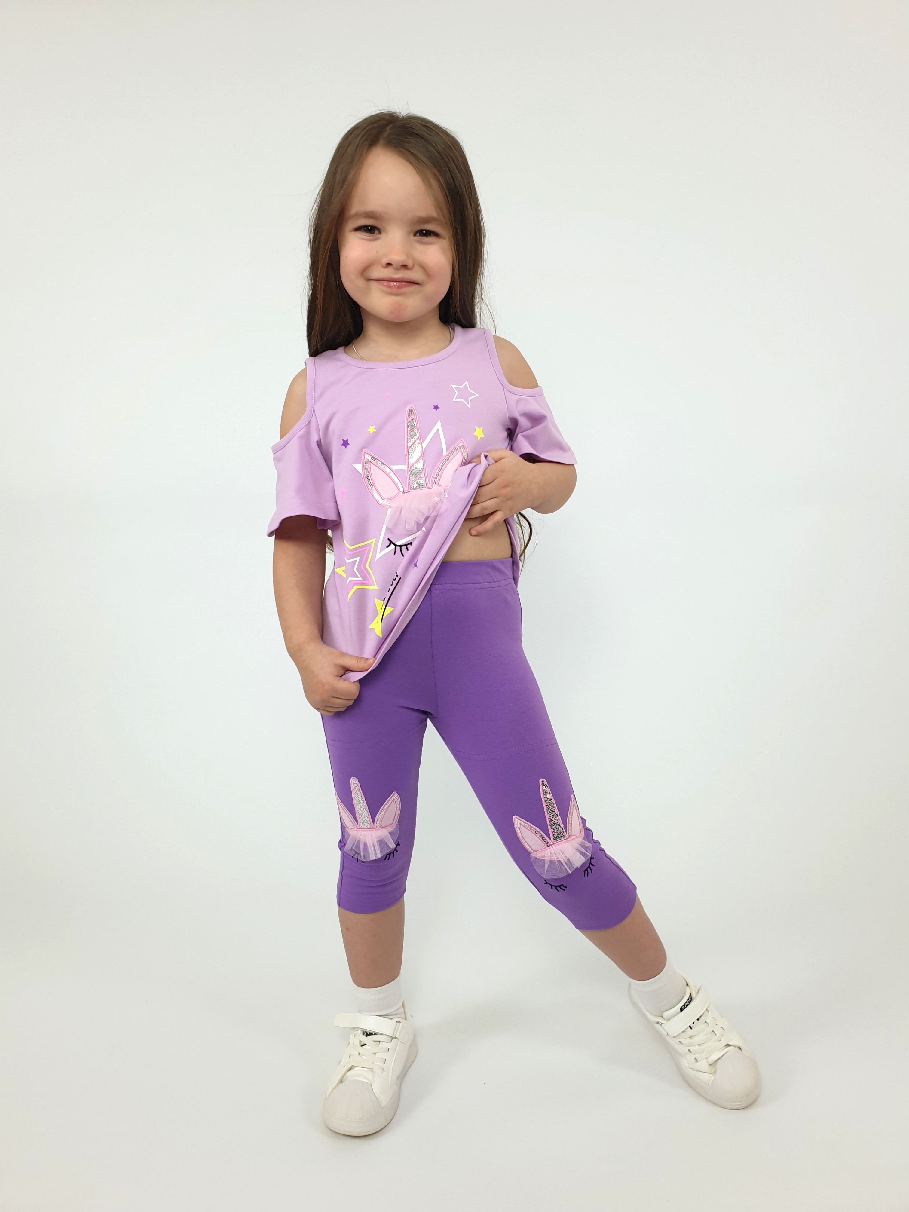 Футболка и леггинсы Luneva 02-124-5. - фото 8