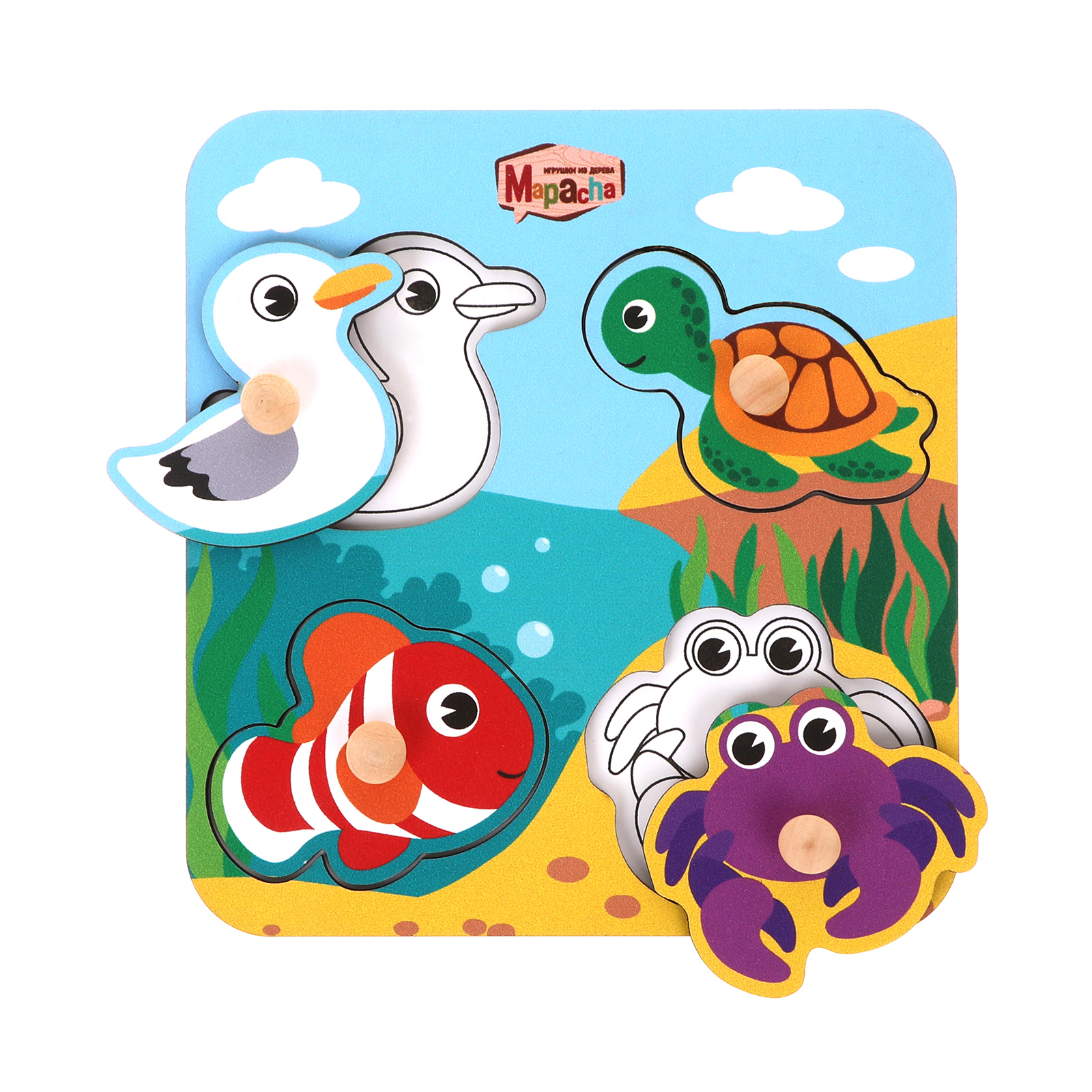 Игрушка Mapacha рамка-вкладыш - фото 10