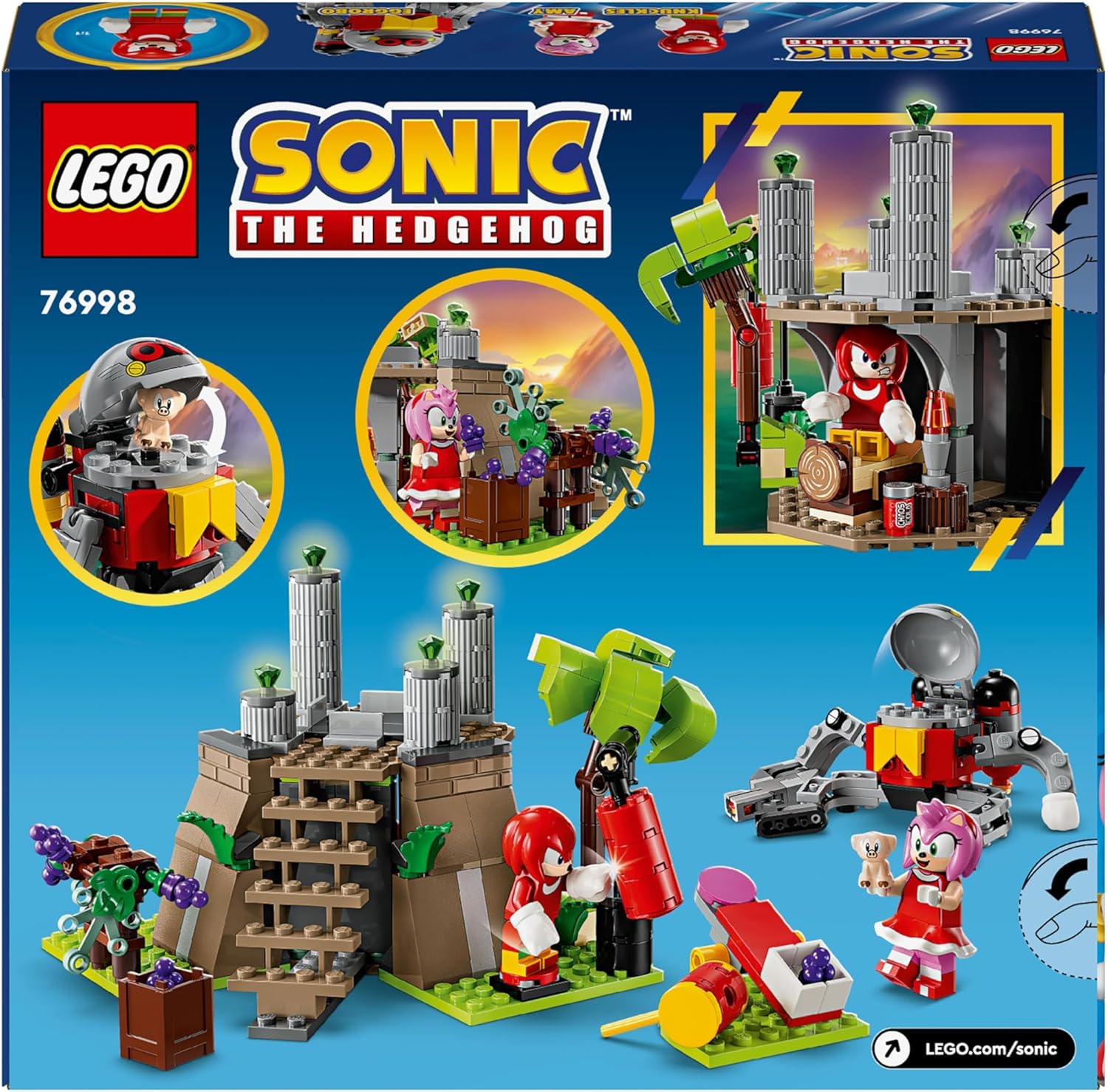 Конструктор LEGO Sonic the Hedgehog Наклз блочный - фото 7