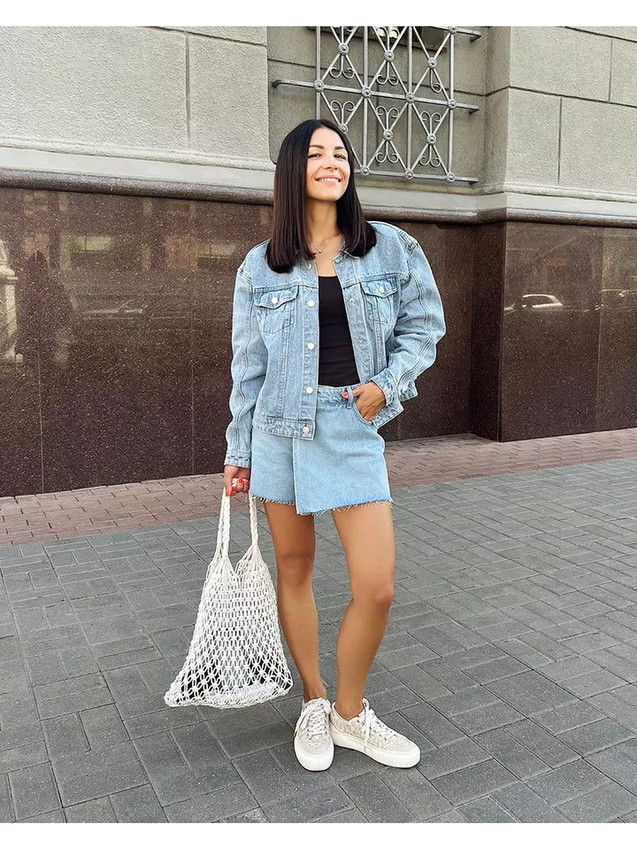 Куртка джинсовая Mark Formelle (Марк Формэль) 2024-DJW401-1/голубой - фото 14