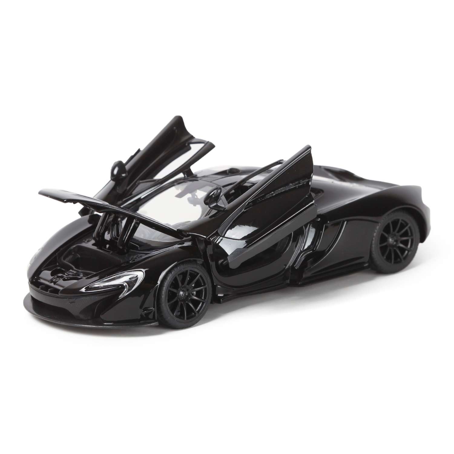 Автомобиль Rastar McLaren 1:24 черный 56700 - фото 6