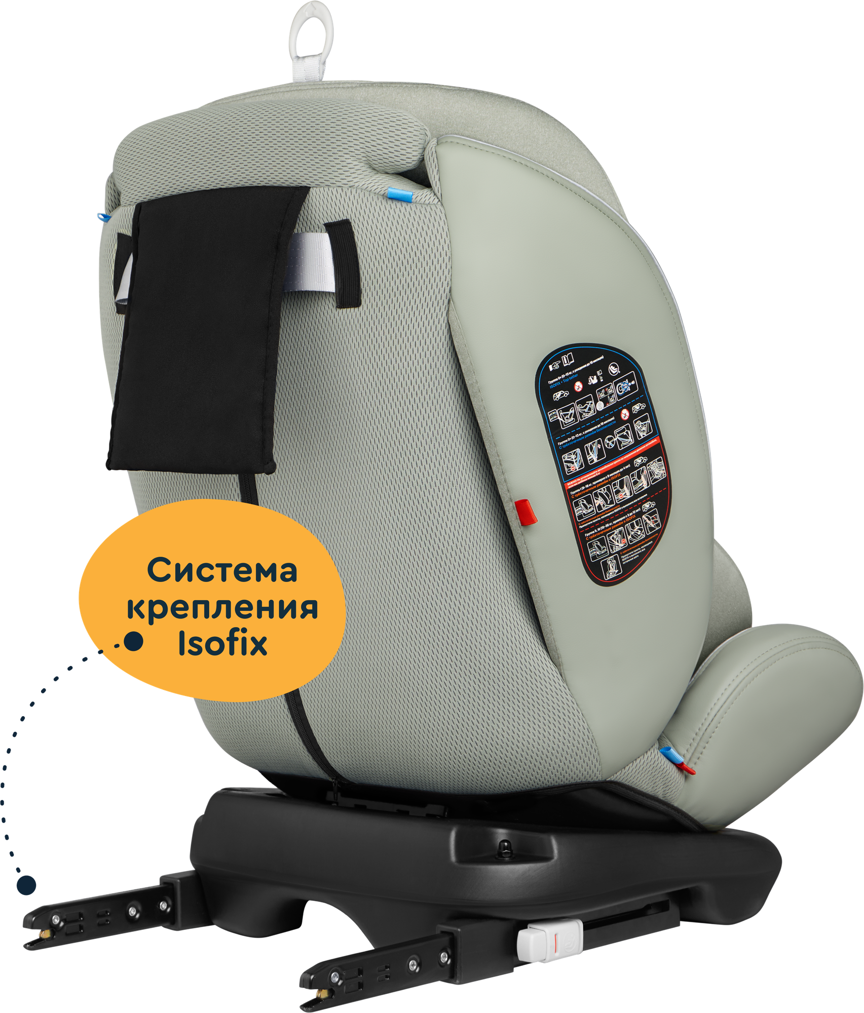 Автокресло Junion Odri Isofix 0+/1/2/3 (0-36 кг) - фото 7