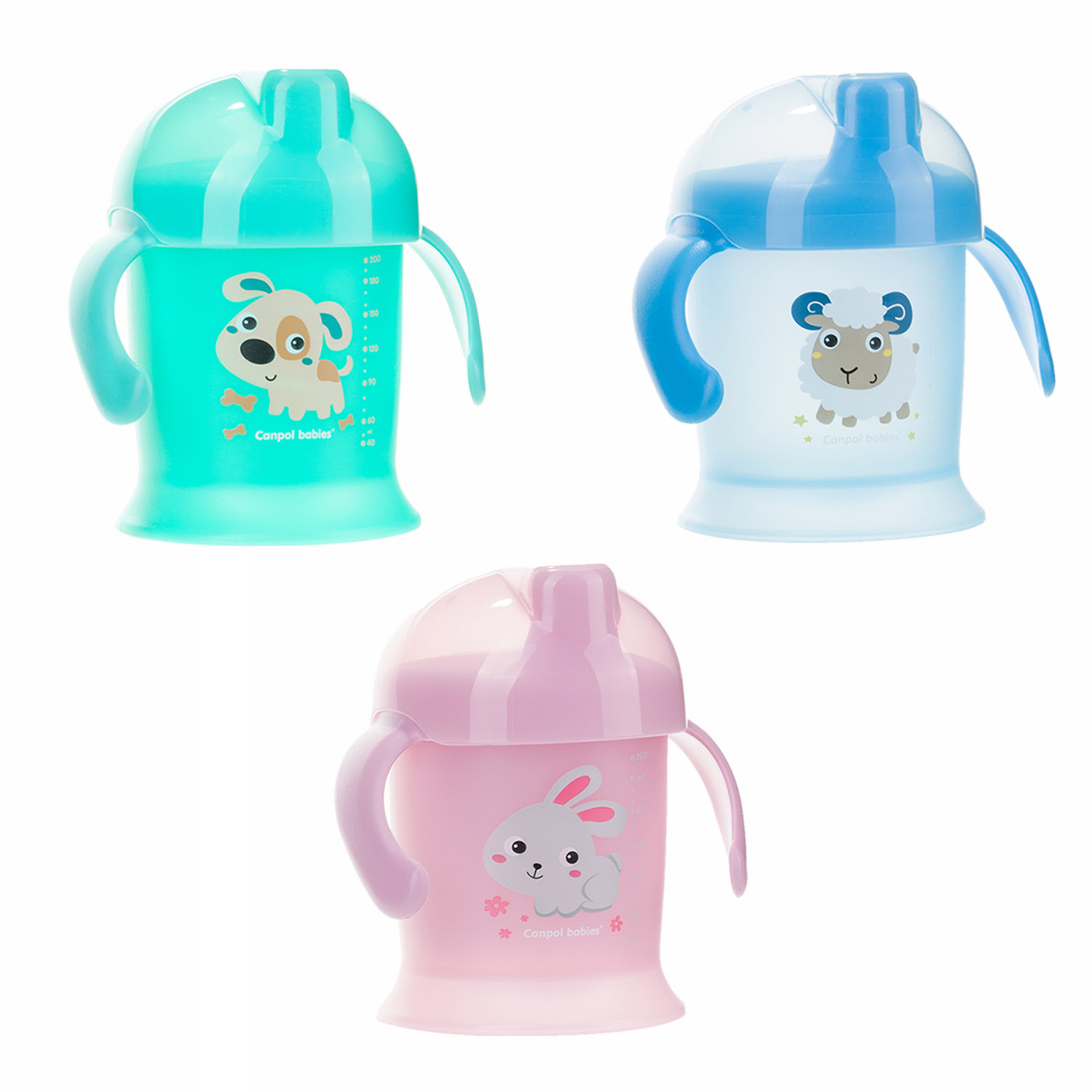 Поильник Canpol Babies 200 мл 1 шт. в ассортименте - фото 1