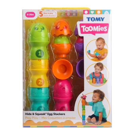 Пирамидка Tomy Яичная E73083C