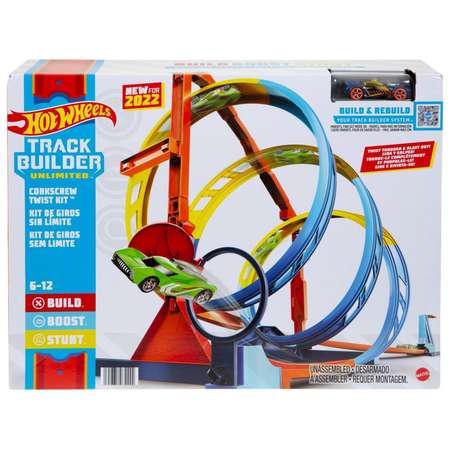 Трек Hot Wheels Бесконечная Спираль с пусковой установкой