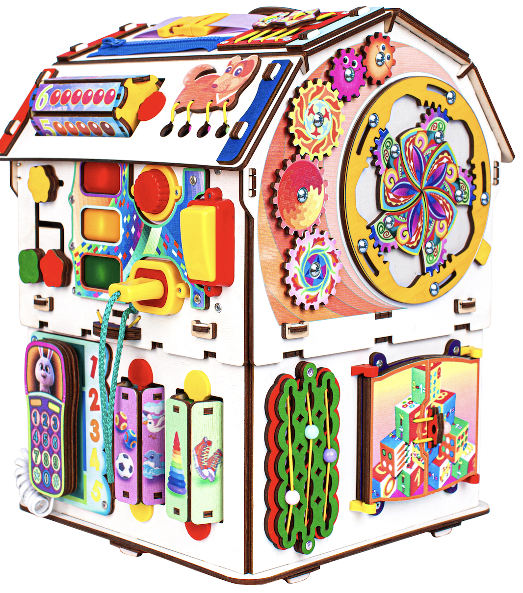 Игрушка Jolly Kids бизиборд - фото 8