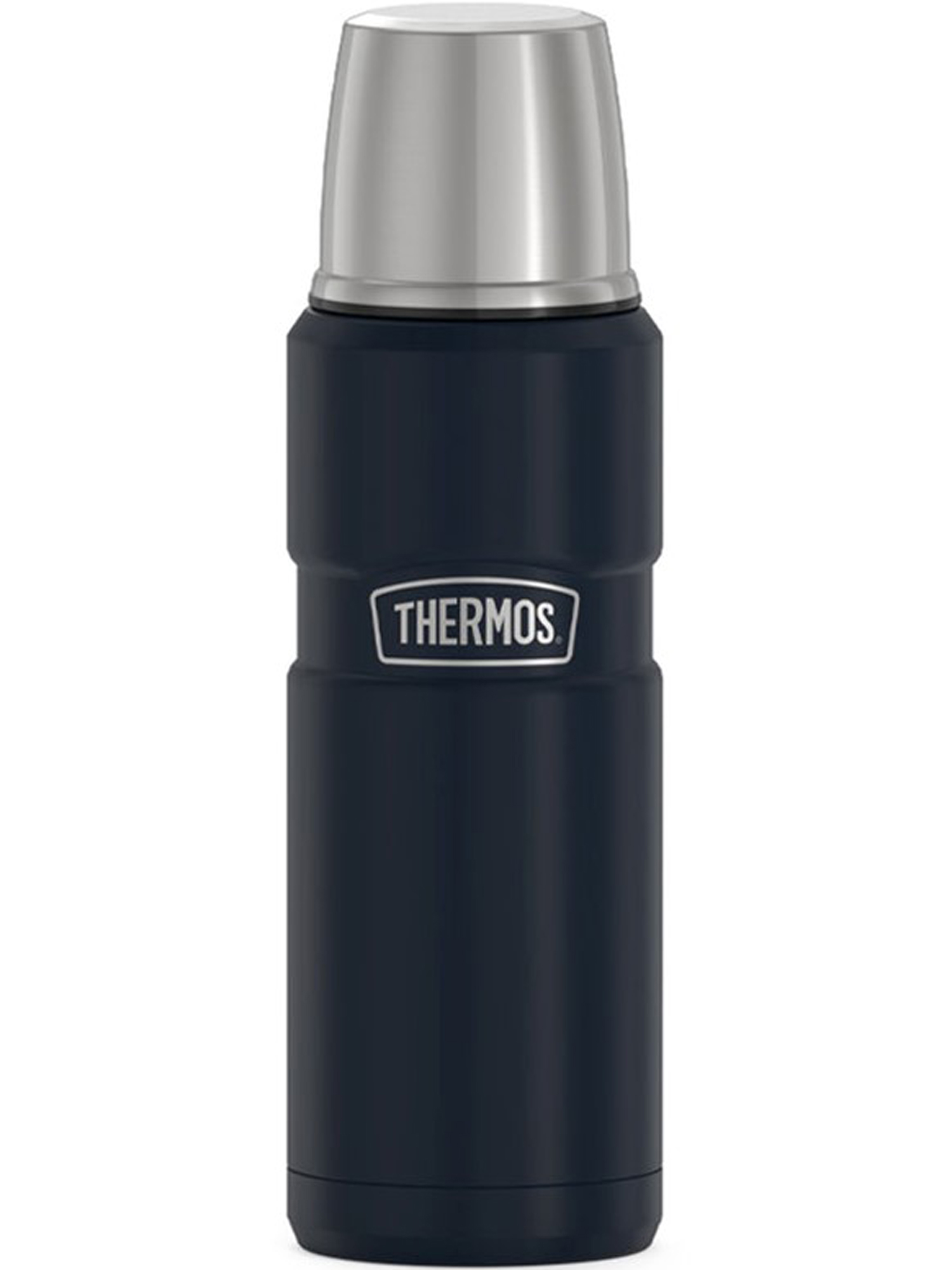 Термос для кофе чая 470 мл THERMOS KING-2000 тёмно-синий – нержавеющая сталь герметичный тепло/холод 12/24 часа - фото 6