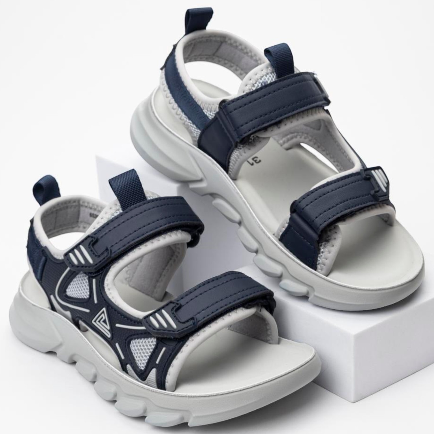 Сандалии TikkaGo 6S20_260449_navy-grey - фото 1