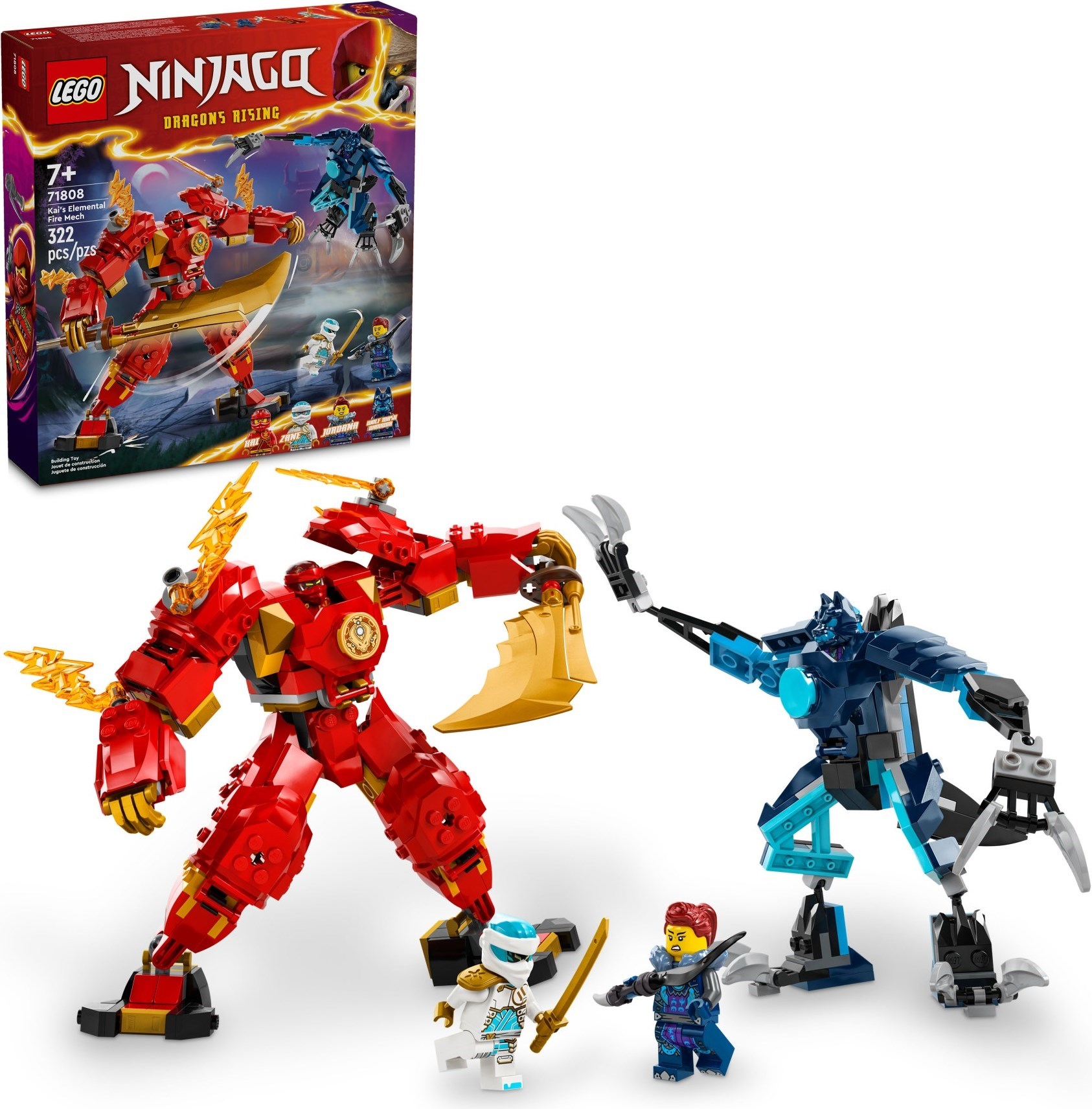 Конструктор LEGO NINJAGO 71808 322 дет. - фото 1