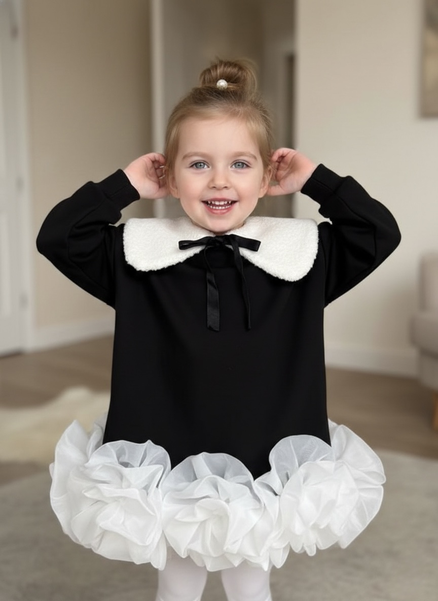 Платье Minilik ПлатьеНарядЧерное - фото 4