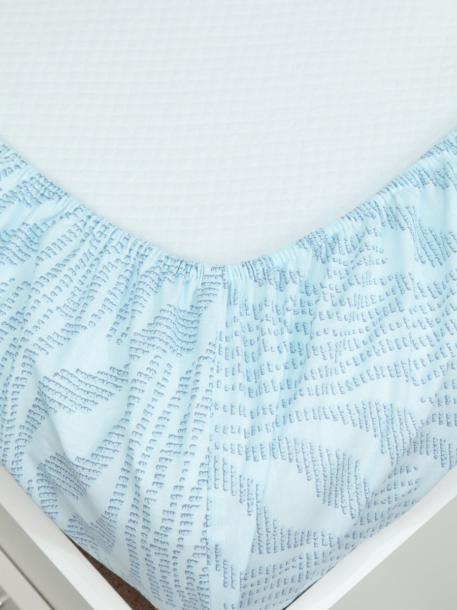 Простыня Wellness Валенсия 180 x 200 см на резинке 1 шт. - фото 6