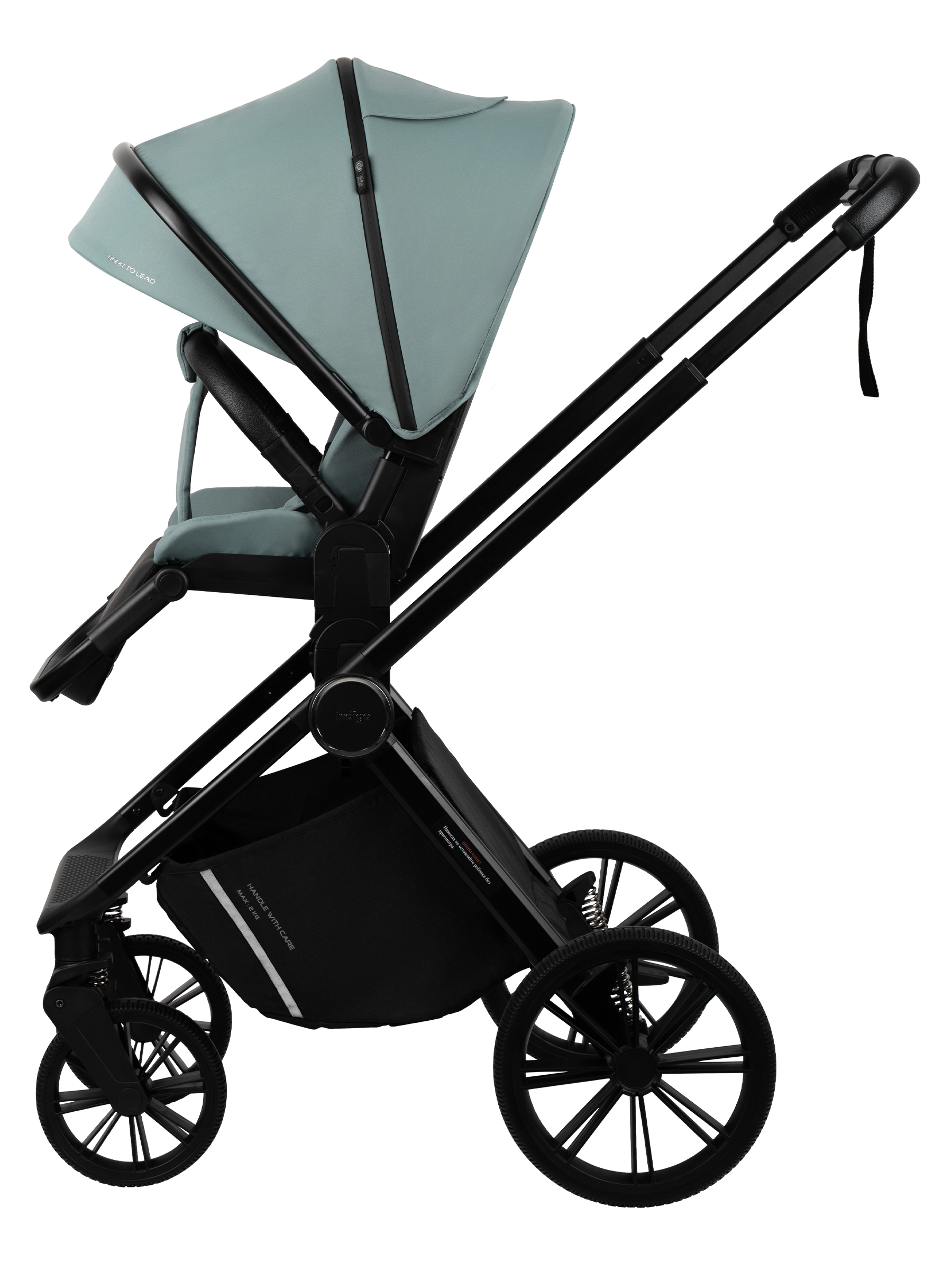 Коляска 2в1 Indigo Sting зеленый - фото 15