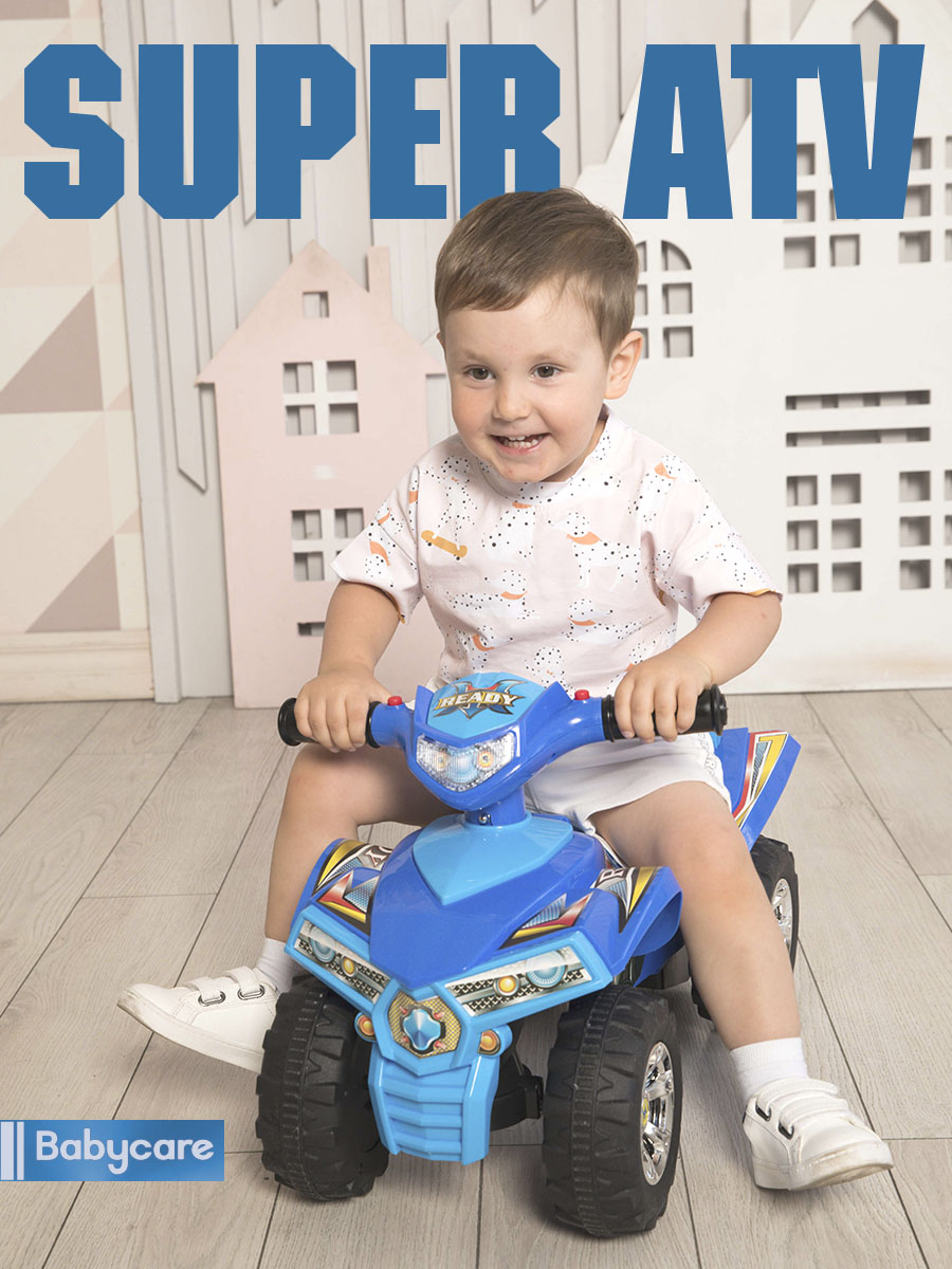 Пушкар BabyCare Super ATV красный - фото 2