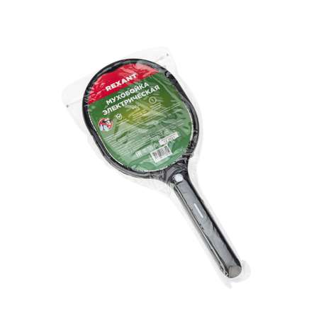 Мухобойка REXANT RX-460 Black с фонариком и аккумулятором электрическая