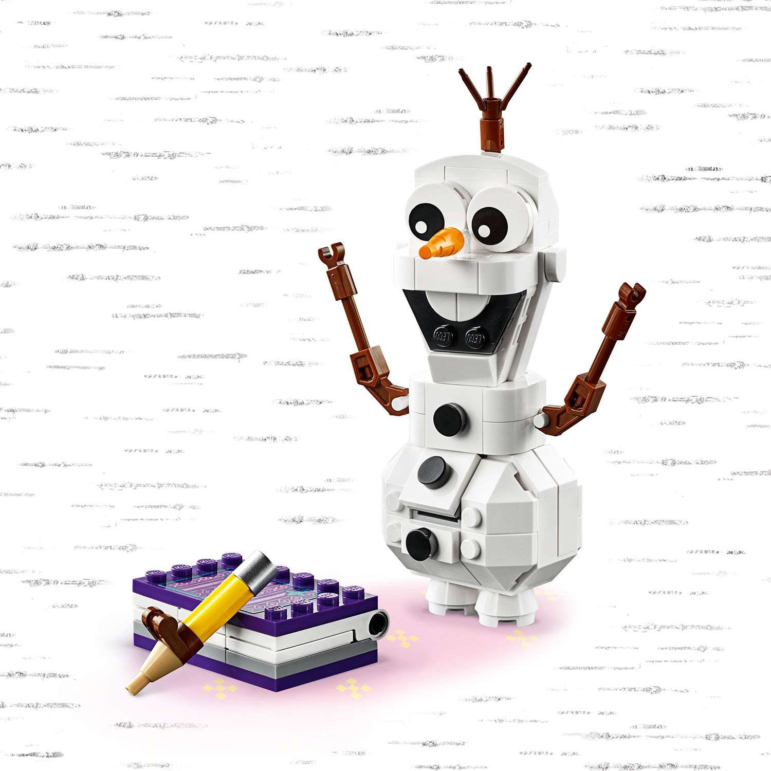 Конструктор LEGO Disney Princess Олаф блочный - фото 10