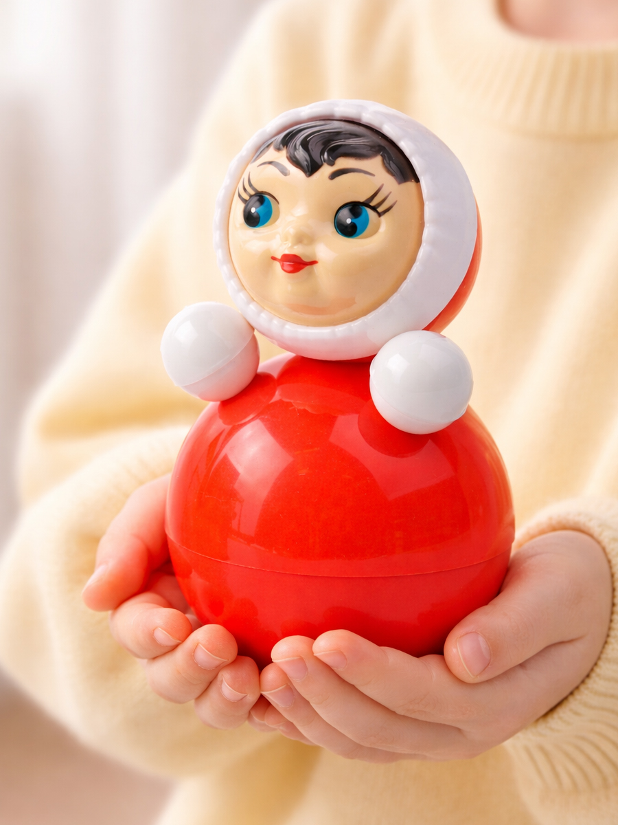 Игрушка неваляшка Маша маленькая Эко - фото 3