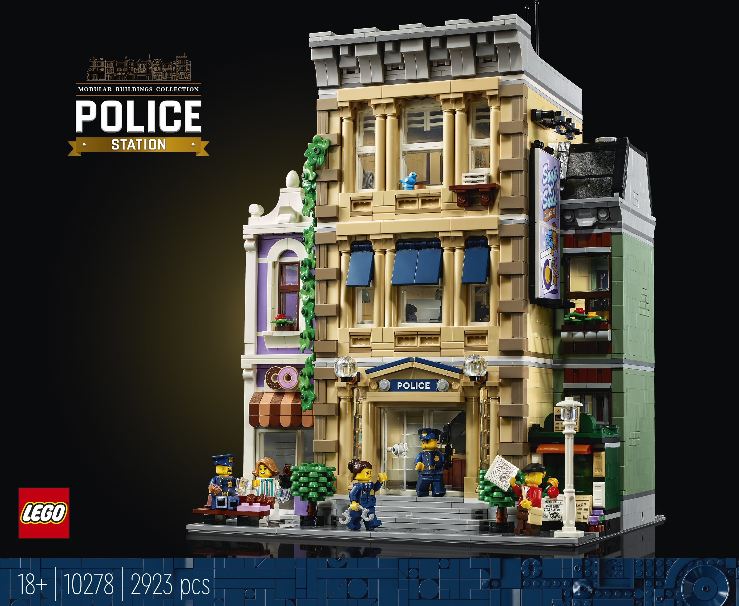 Конструктор LEGO Icons 10278 2923 дет. - фото 49