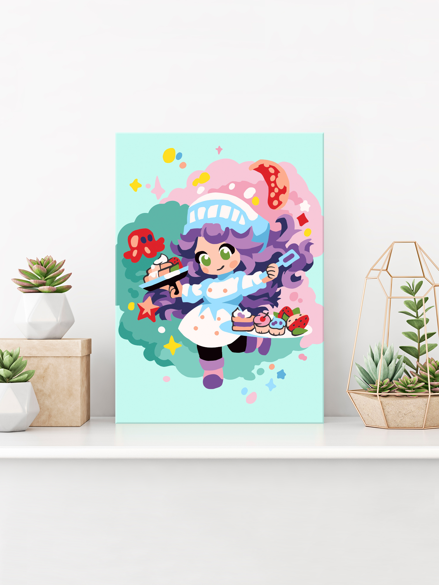 Картина по номерам Hobby Paint Кондитер в ассортименте - фото 3