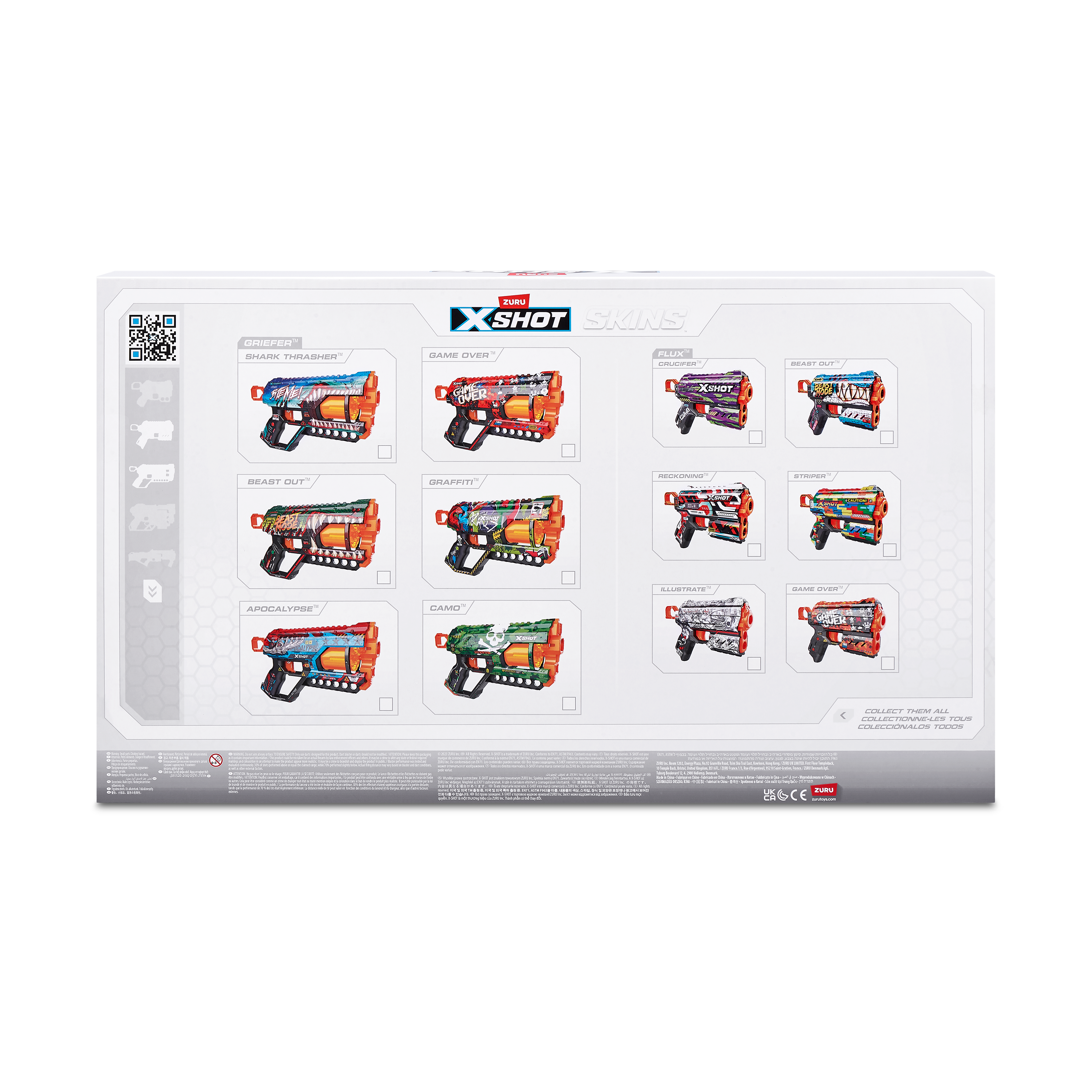 Бластер Zuru XSHOT  Skins - фото 10