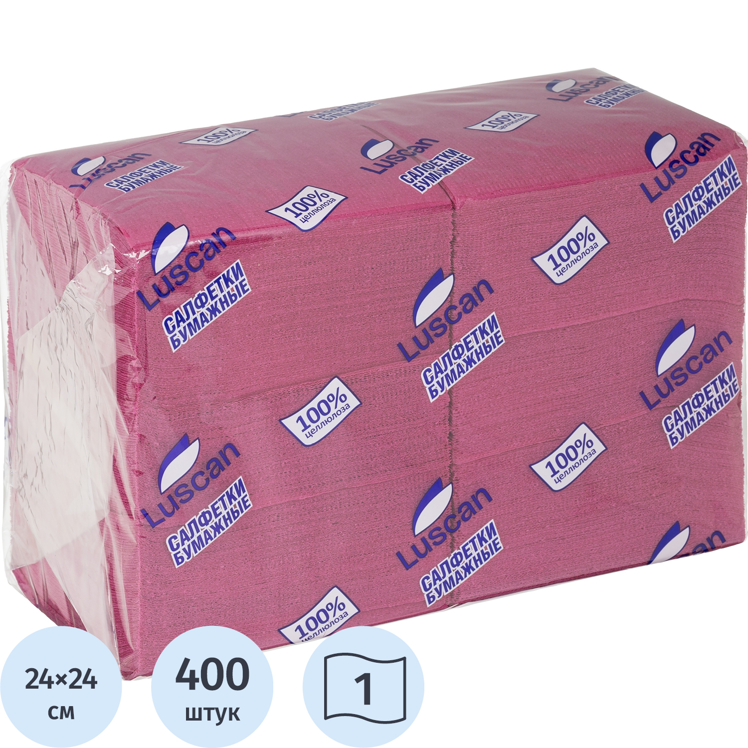 Бумажные салфетки Luscan - фото 1